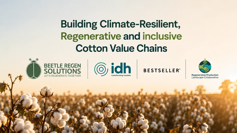 Beetle Regen, IDH and BESTSELLER regenerative cotton initiative in Kasrawad