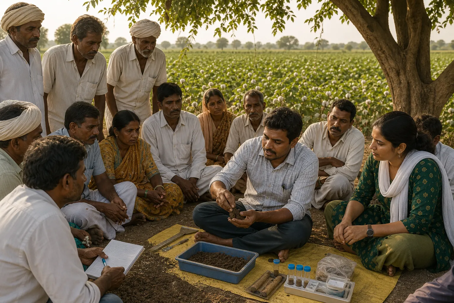 regenerative cotton sourcing india bangladesh supply chain traceability digital dashboard showing farm to fashion data flow