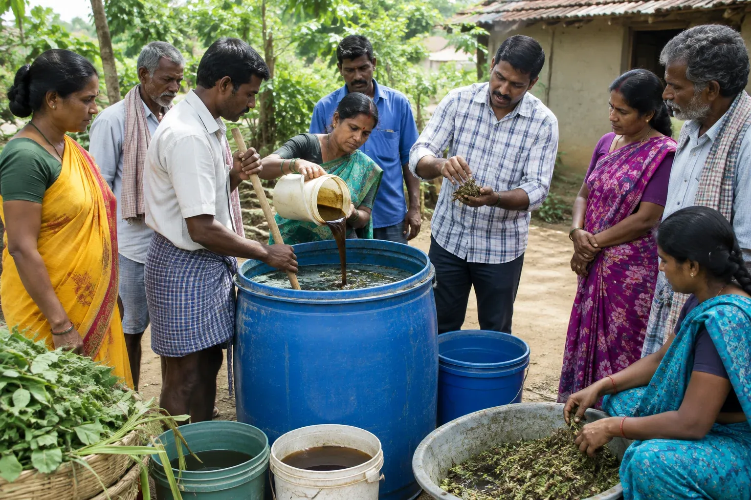 Building Stronger Bio-input Resource Centres Through Farmer Capacity Building