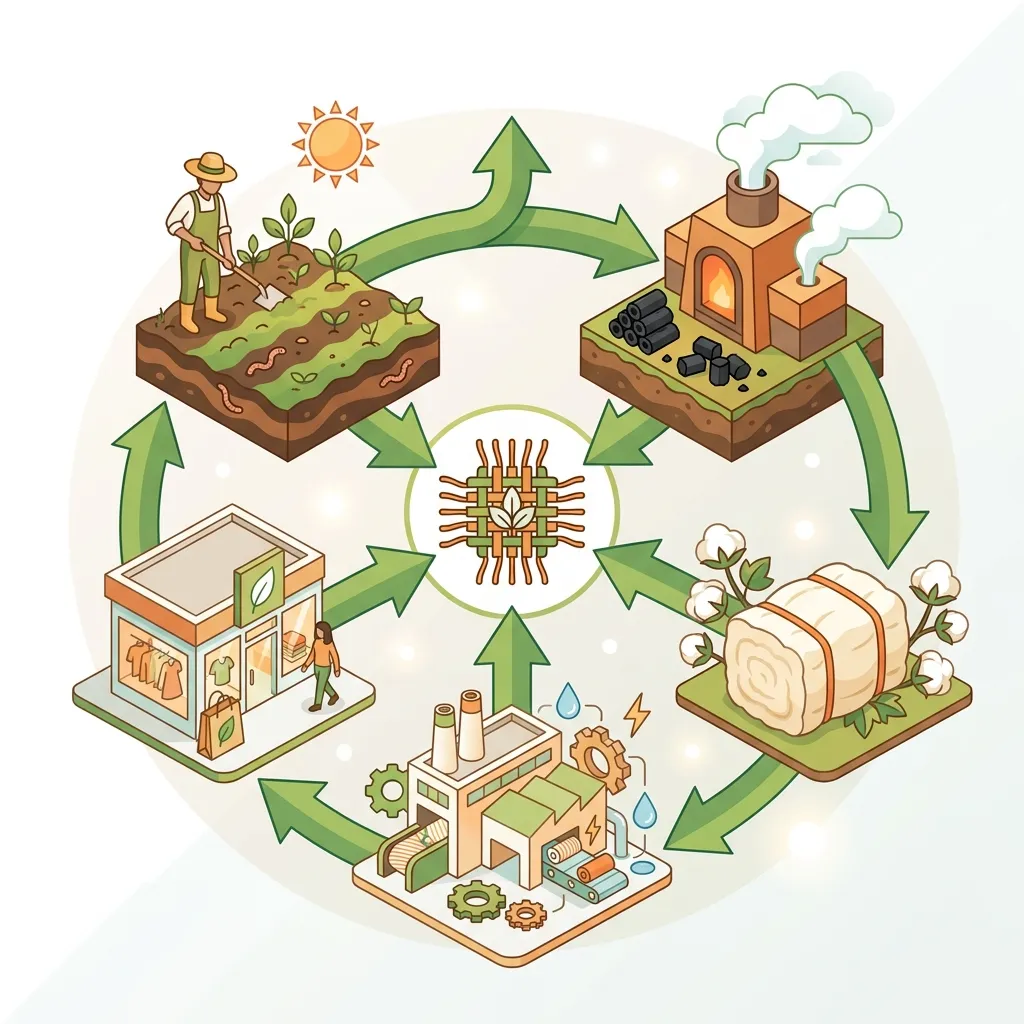 carbon insetting ROI and value chain benefits for textile brands