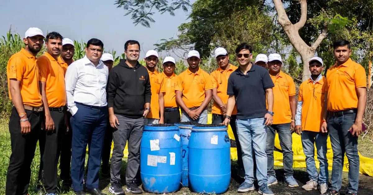 Amol Mishra, Hemant Rajput and Beetle Regen field work