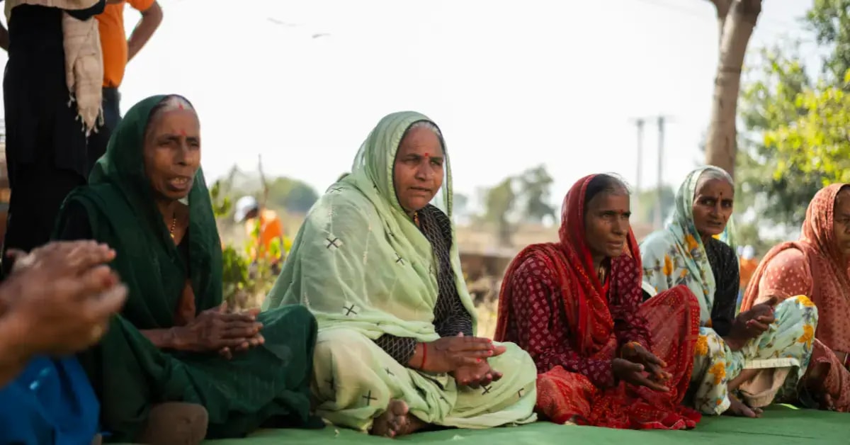 Women in Regenerative Cotton training